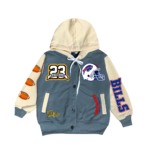 Jaket Varsity Anak American Football Usia 1 - 6 Tahun