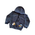 Jacket Zipper Pocket Cow And Chick Anak Ula Kids 1 - 6 Tahun Cow And Chick