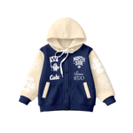 Jacket Varsity Hoodie Anak Varsity Hoodie North Side Usia 1-6 Tahun