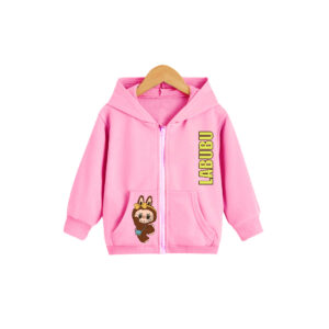 Hoodie Zipper Basic Anak Cewek Hoodie Unisex Basic Bubu Bronzy Usia (1-6 thn)